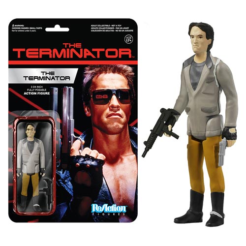 Terminator Terminator One Tech Noir ReAction 3 3/4-Inch Retro Action Figure